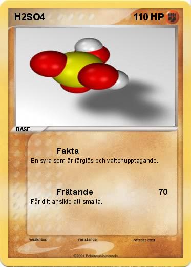 Pokemon H2SO4