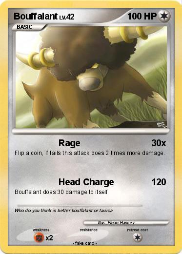 Pokemon Bouffalant