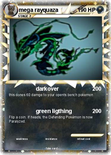Pokemon mega rayquaza