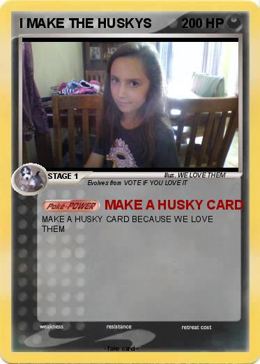 Pokemon I MAKE THE HUSKYS
