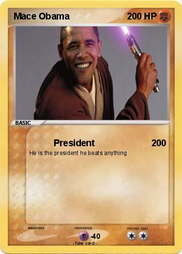 Pokemon Mace Obama
