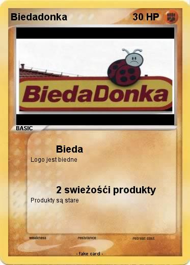 Pokemon Biedadonka