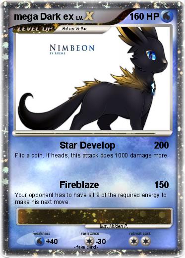 Pokemon mega Dark ex