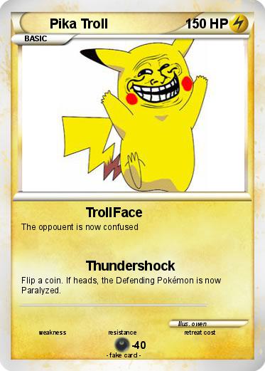 Pokemon Pika Troll