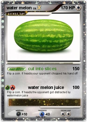 Pokemon water melon