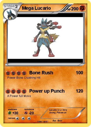 Pokemon Mega Lucario