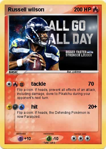 Pokemon Russell wilson
