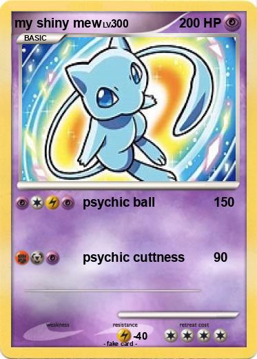 Pokemon my shiny mew