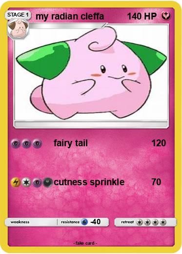 Pokemon my radian cleffa