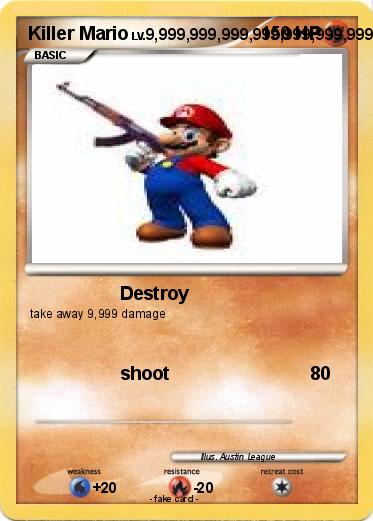 Pokemon Killer Mario