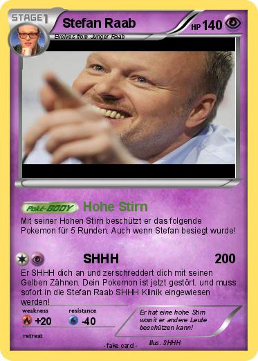 Pokemon Stefan Raab