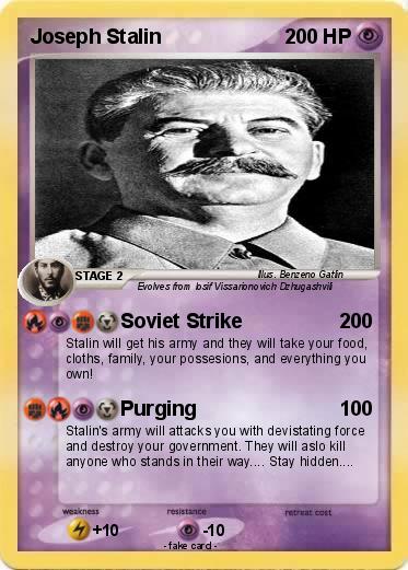 Pokemon Joseph Stalin