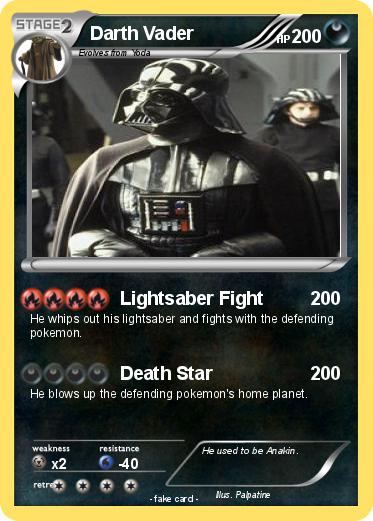 Pokemon Darth Vader