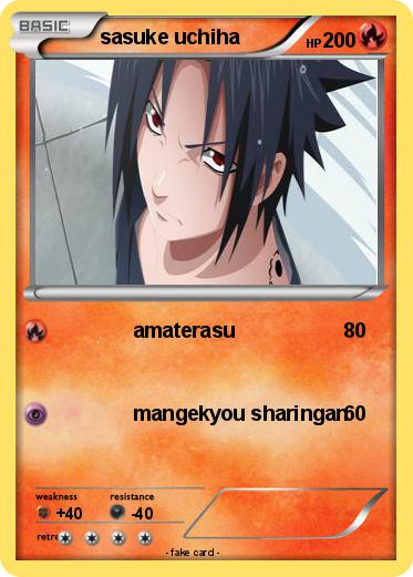 Pokemon sasuke uchiha