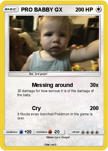 Pokemon PRO BABBY GX