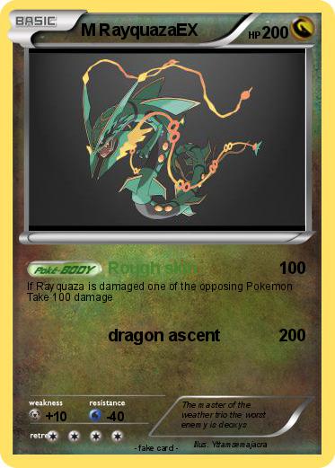 Pokemon M RayquazaEX