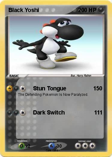Pokemon Black Yoshi