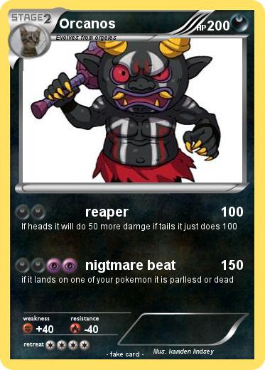 Pokemon Orcanos