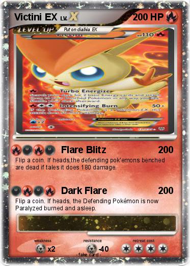 Pokemon Victini EX