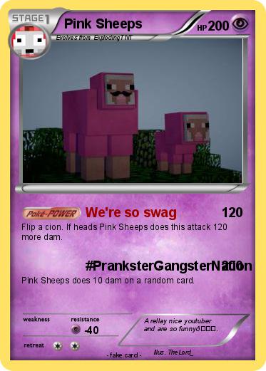 Pokemon Pink Sheeps