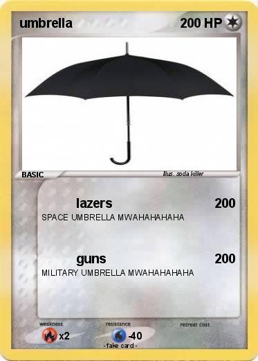 Pokemon umbrella