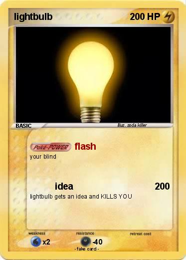 Pokemon lightbulb