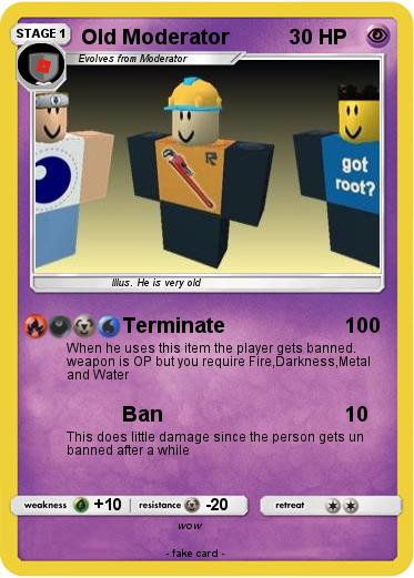 Pokemon Old Moderator