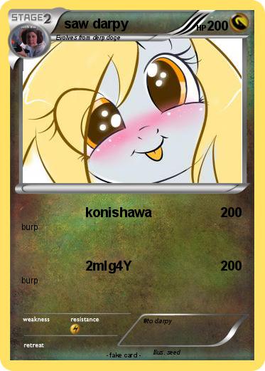 Pokemon saw darpy