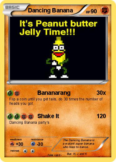 Pokemon Dancing Banana