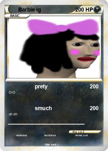 Pokemon Barbie ig
