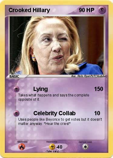 Pokemon Crooked Hillary