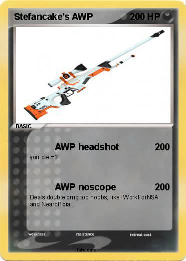 Pokemon Stefancake's AWP