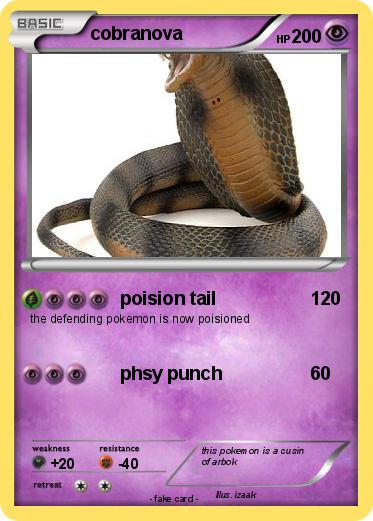 Pokemon cobranova