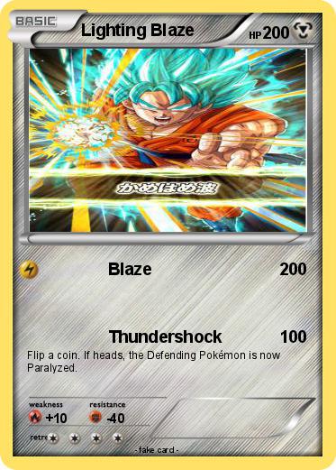 Pokemon Lighting Blaze