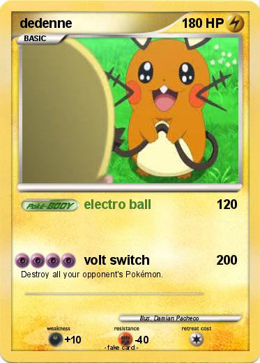 Pokemon dedenne
