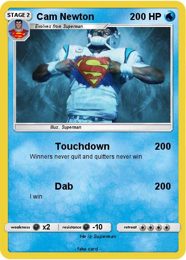 Pokemon Cam Newton