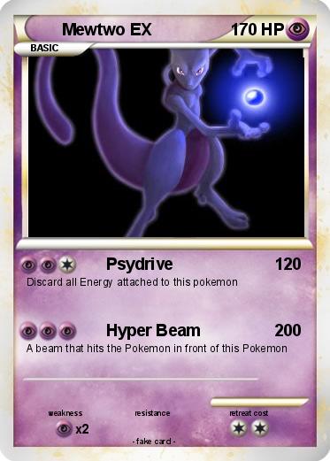 Pokemon Mewtwo EX