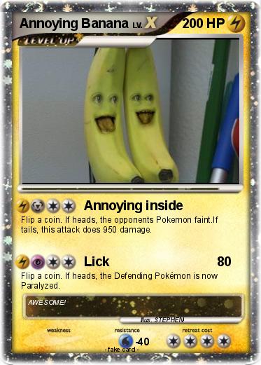 Pokemon Annoying Banana
