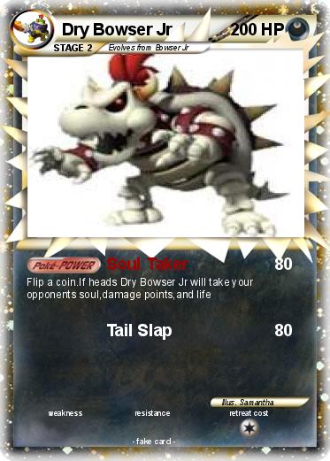 Pokemon Dry Bowser Jr