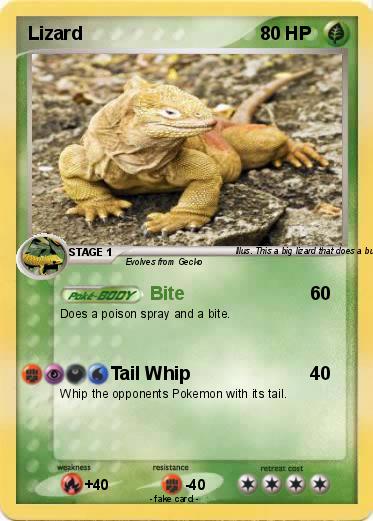Pokemon Lizard