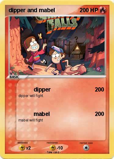 Pokemon dipper and mabel