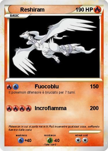 Pokemon Reshiram
