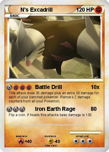Pokemon N's Excadrill