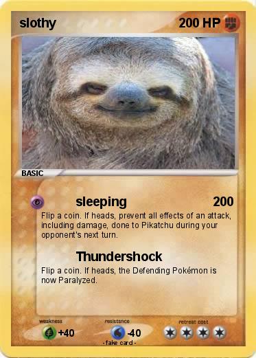 Pokemon slothy