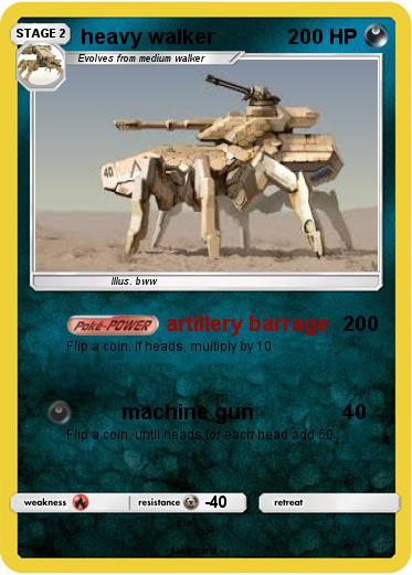 Pokemon heavy walker