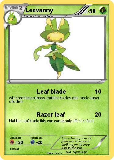 Pokemon Leavanny