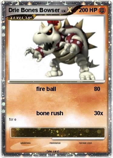Pokemon Drie Bones Bowser