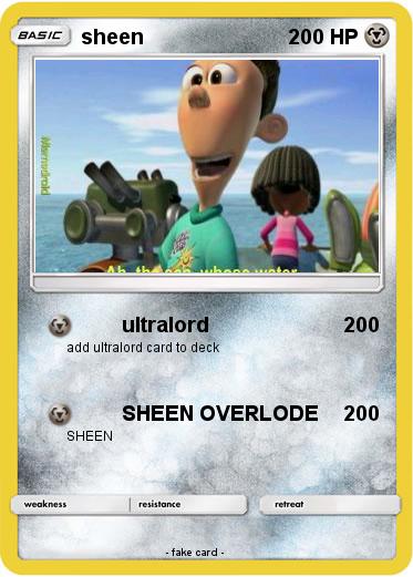Pokemon sheen