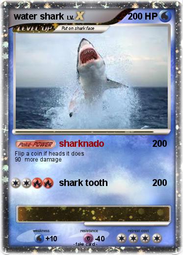 Pokemon water shark