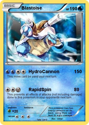 Pokemon Blastoise